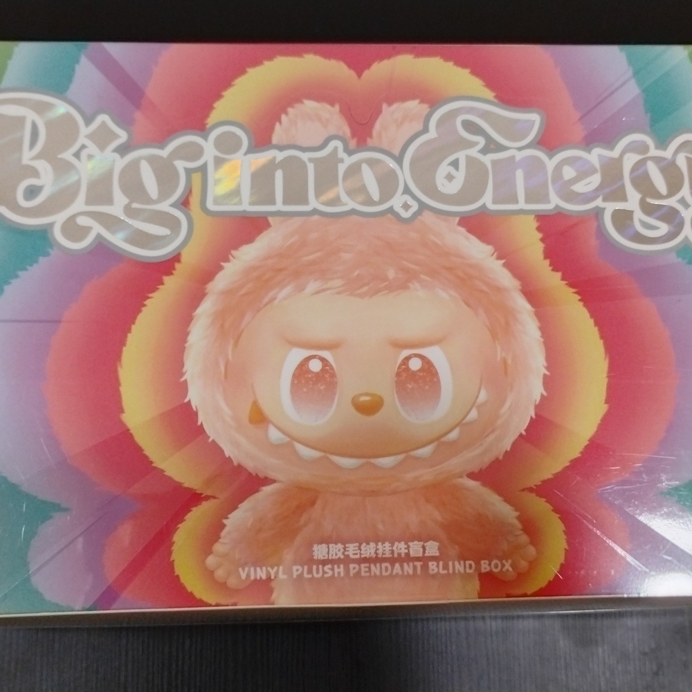 Biginto Energy Plush Pendant Blind Box - Adorable Pink Collectible